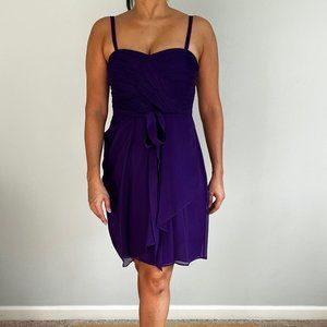 J.Crew Purple Cocktail Dress